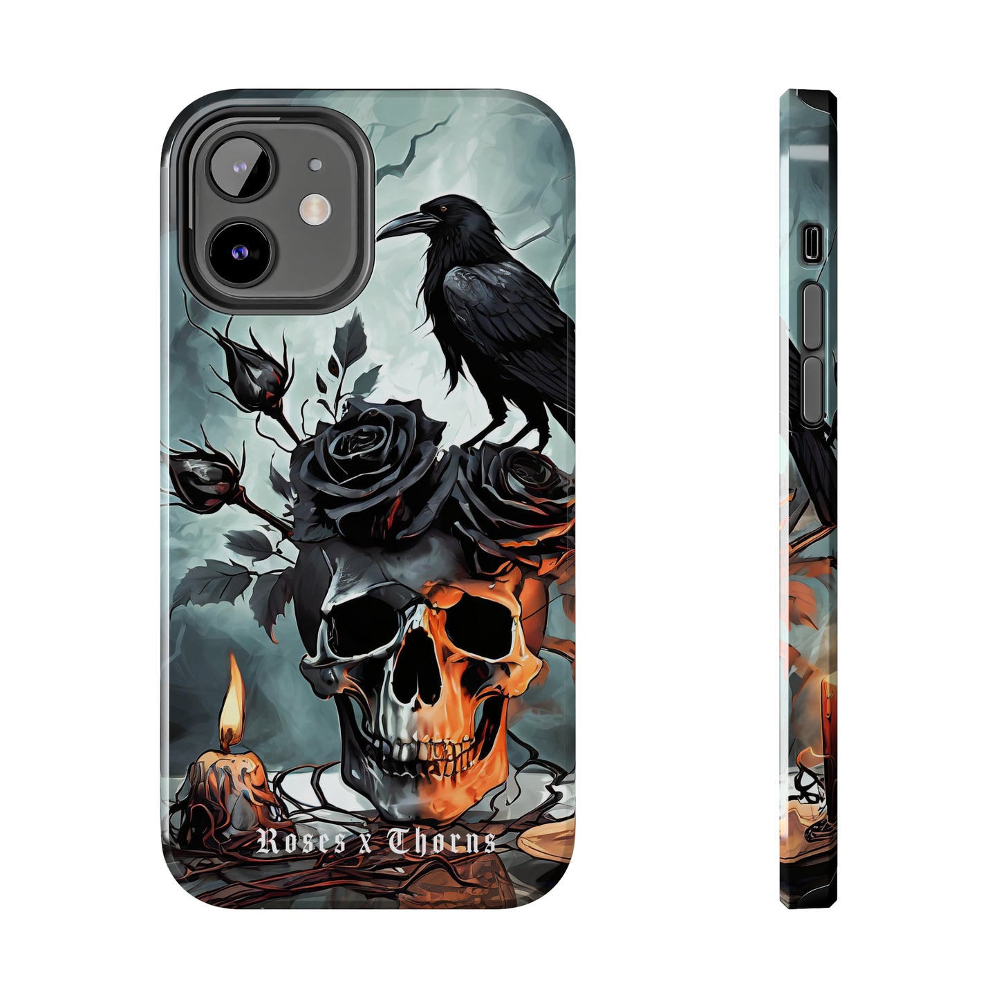 Black Roses x Thorns Tough Phone Cases