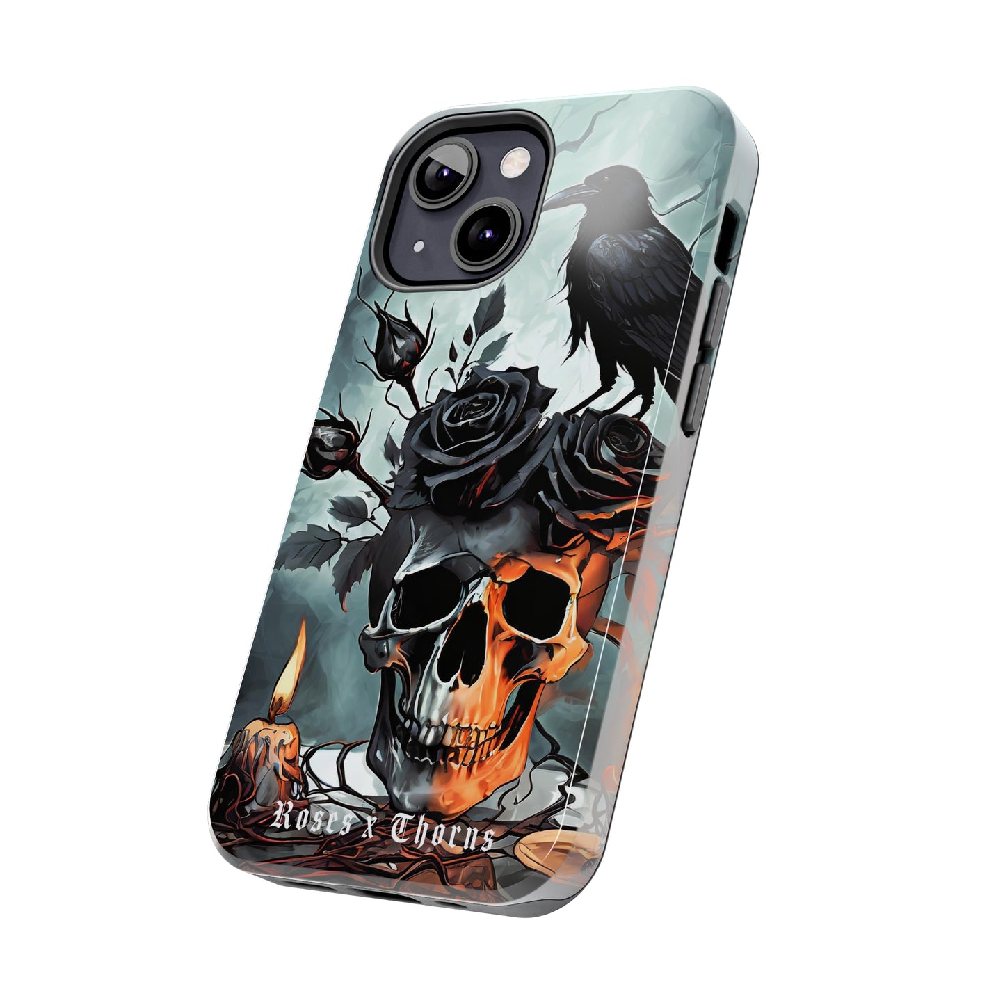 Black Roses x Thorns Tough Phone Cases