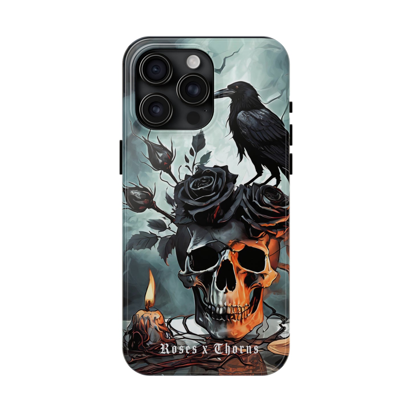 Black Roses x Thorns Tough Phone Cases
