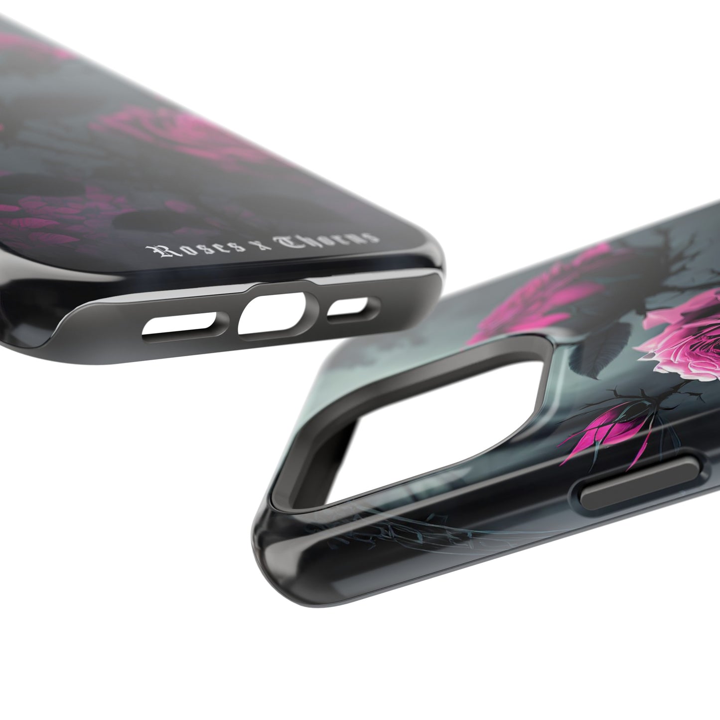 Pink Roses x Thorns Impact-Resistant Cases