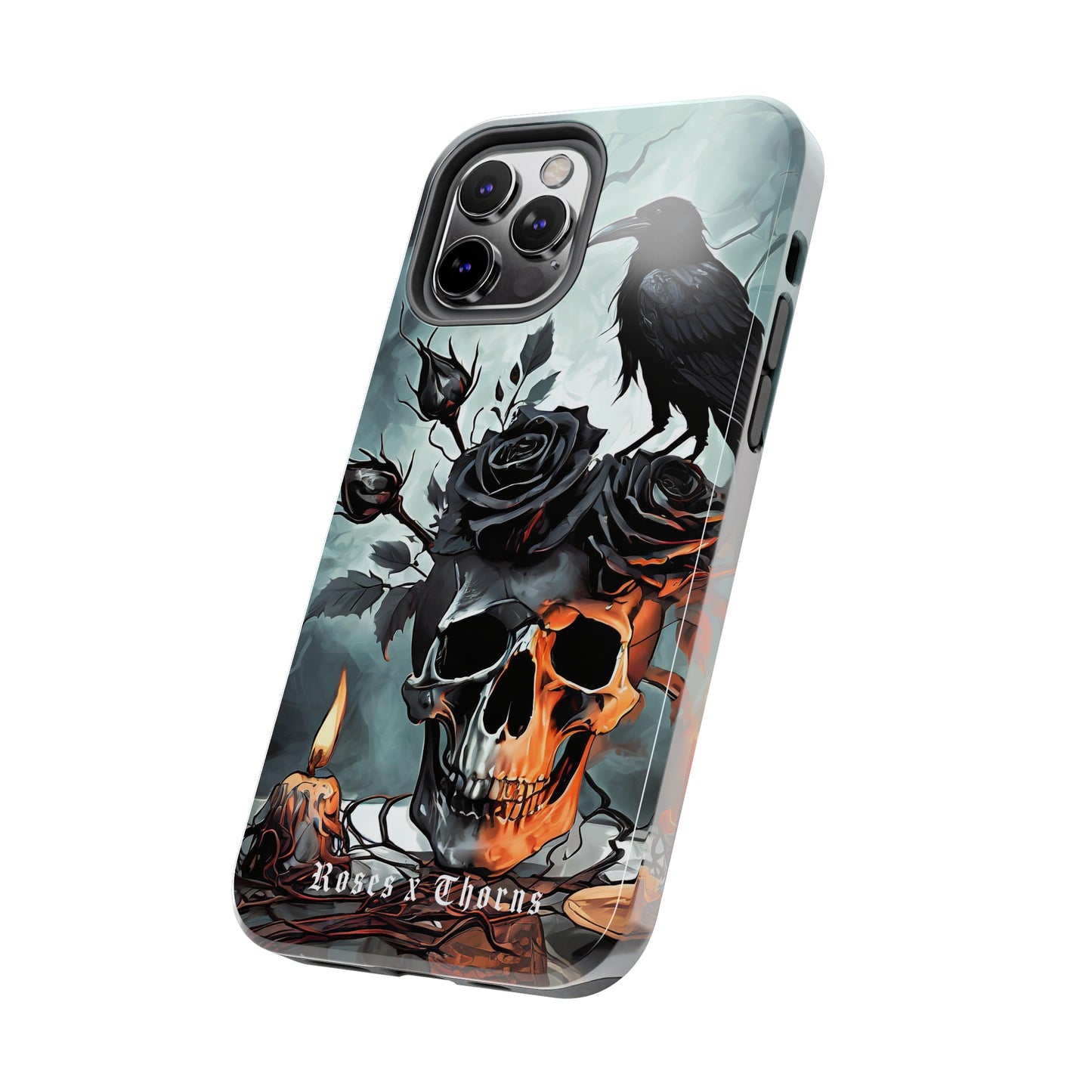 Black Roses x Thorns Tough Phone Cases
