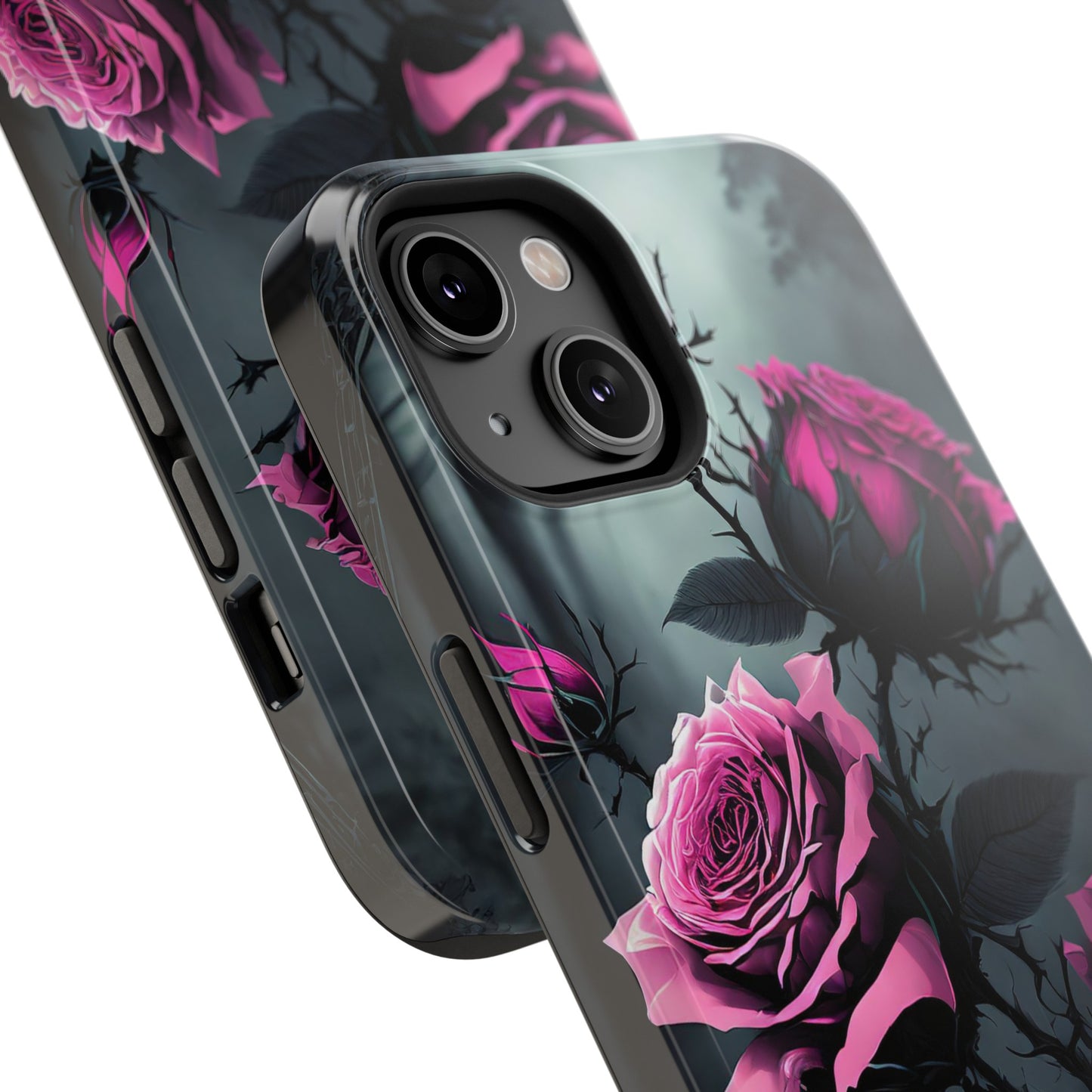 Pink Roses x Thorns Impact-Resistant Cases