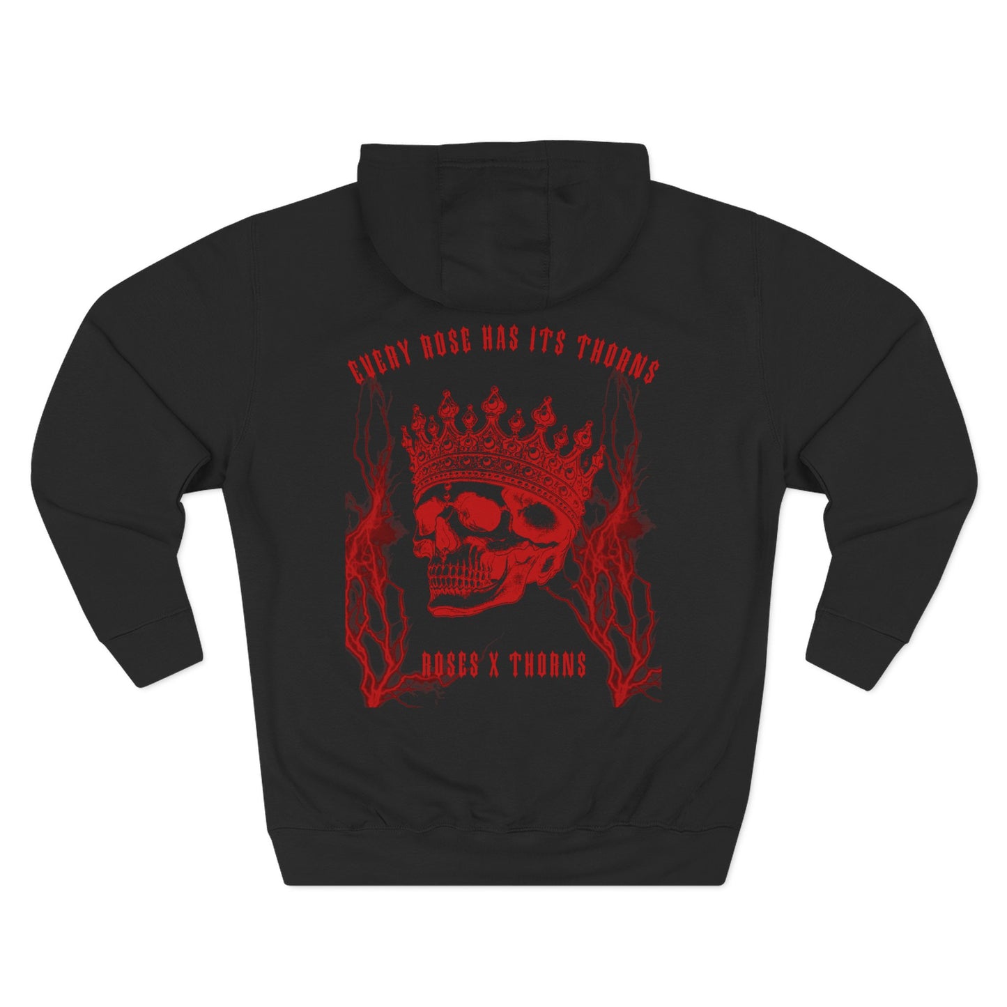 Seeing Red Kings Roses x Thorns Fleece Hoodie