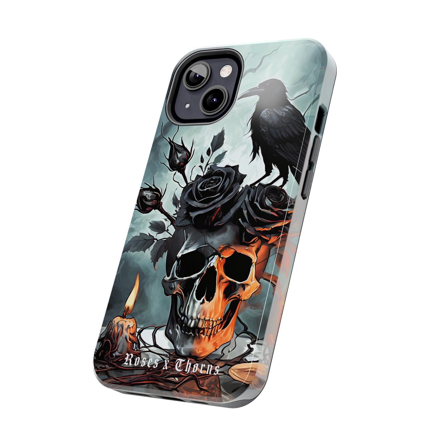 Black Roses x Thorns Tough Phone Cases
