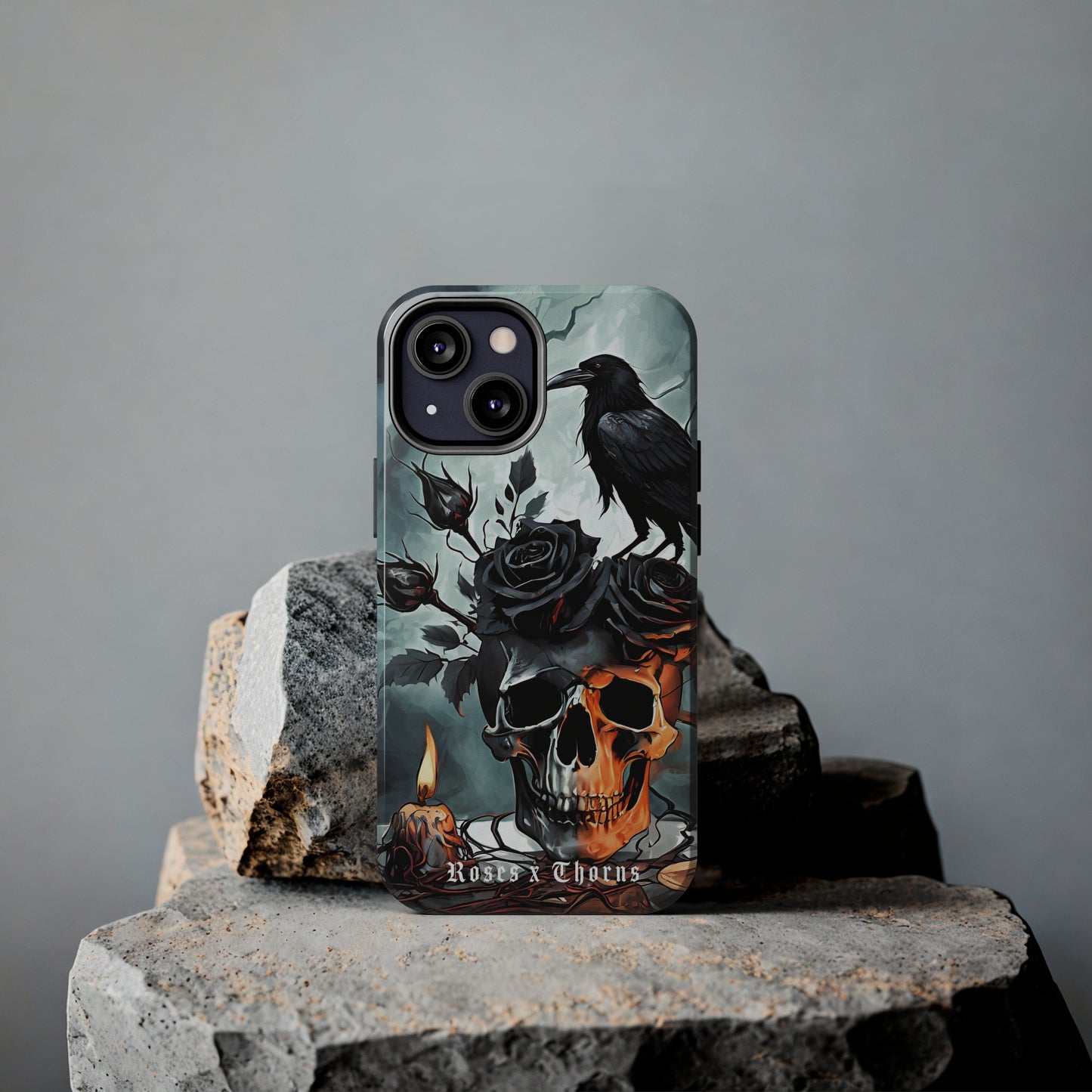 Black Roses x Thorns Tough Phone Cases