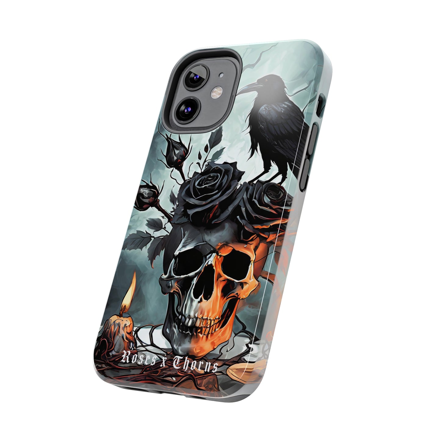 Black Roses x Thorns Tough Phone Cases