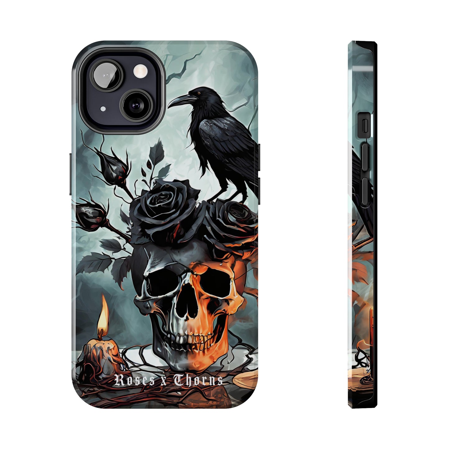 Black Roses x Thorns Tough Phone Cases