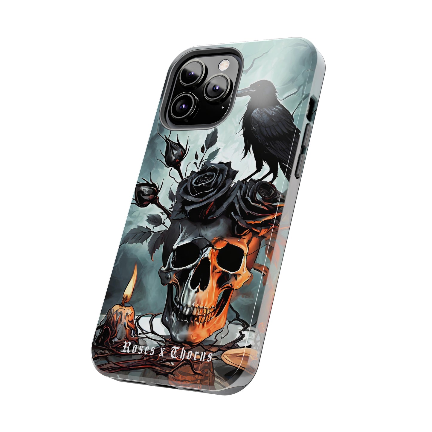 Black Roses x Thorns Tough Phone Cases