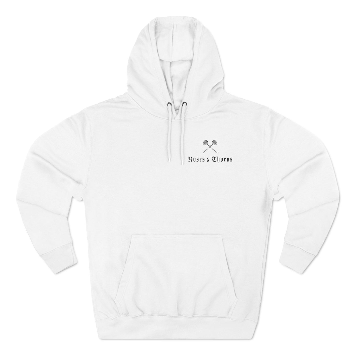 Angel vs Demon Roses x Thorns Three-Panel Fleece Hoodie