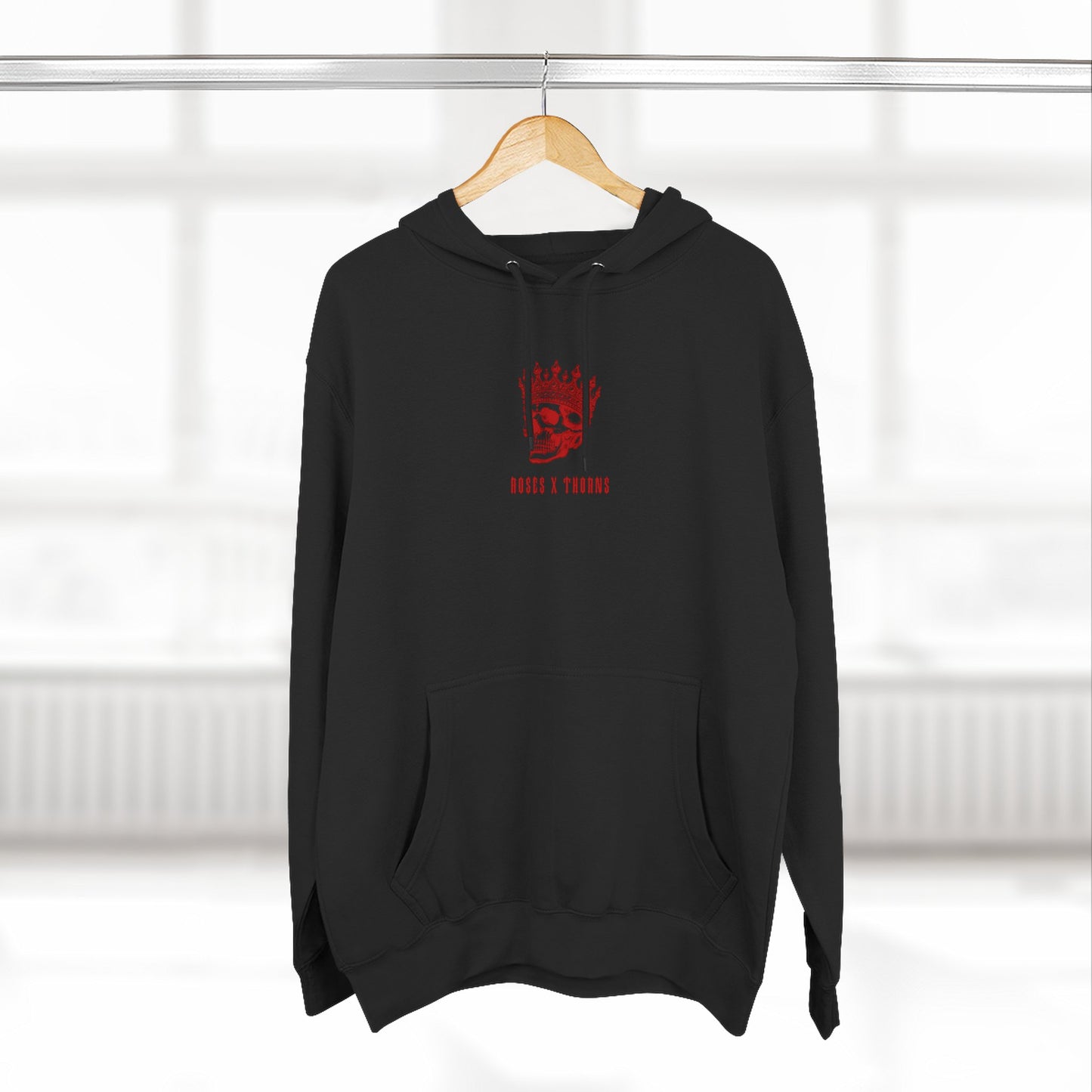 Seeing Red Kings Roses x Thorns Fleece Hoodie