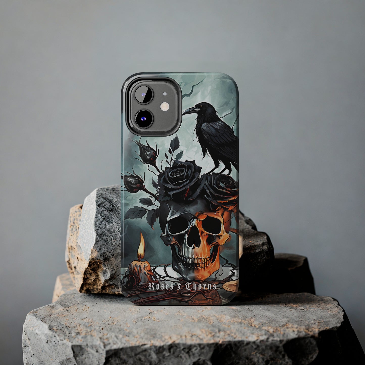 Black Roses x Thorns Tough Phone Cases
