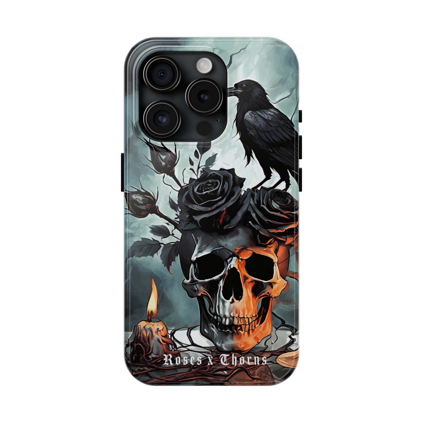 Black Roses x Thorns Tough Phone Cases