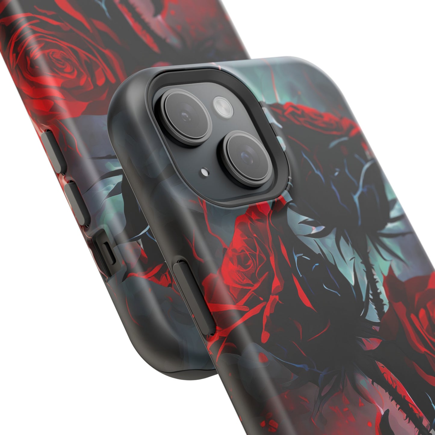 Red Roses x Thorns x Lightening Impact-Resistant Cases