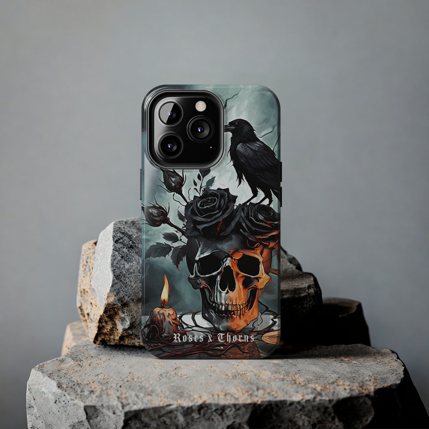 Black Roses x Thorns Tough Phone Cases