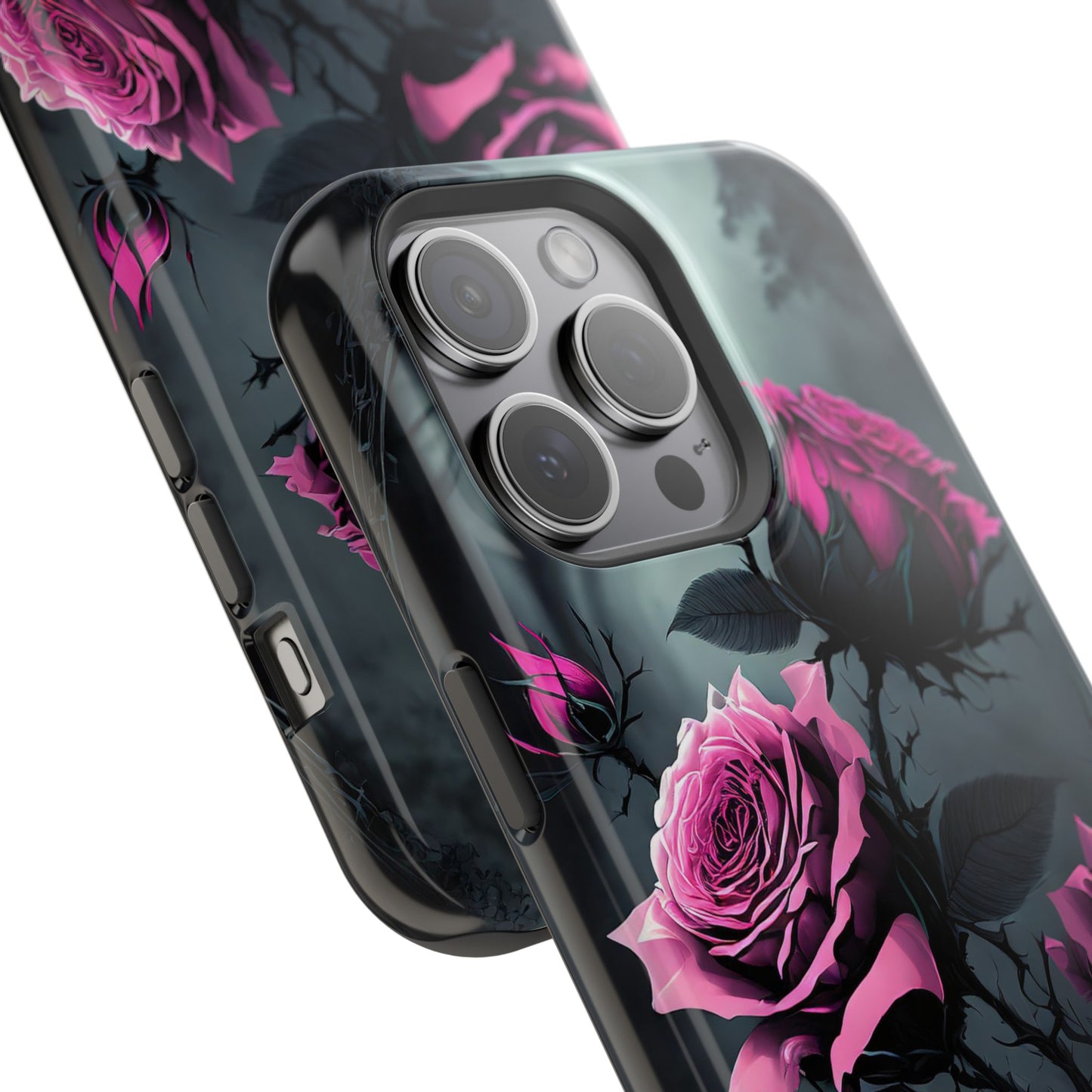 Pink Roses x Thorns Impact-Resistant Cases