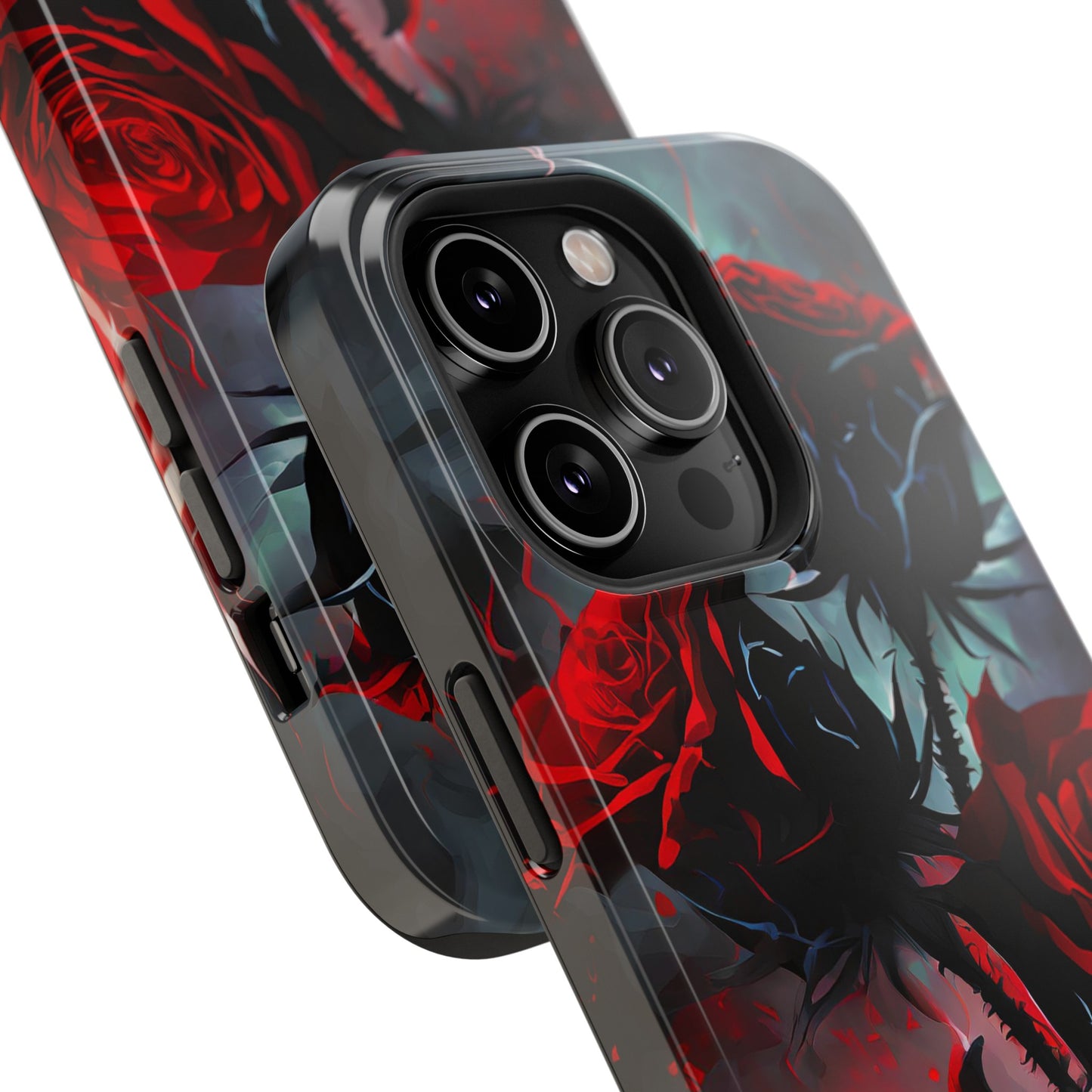 Red Roses x Thorns x Lightening Impact-Resistant Cases