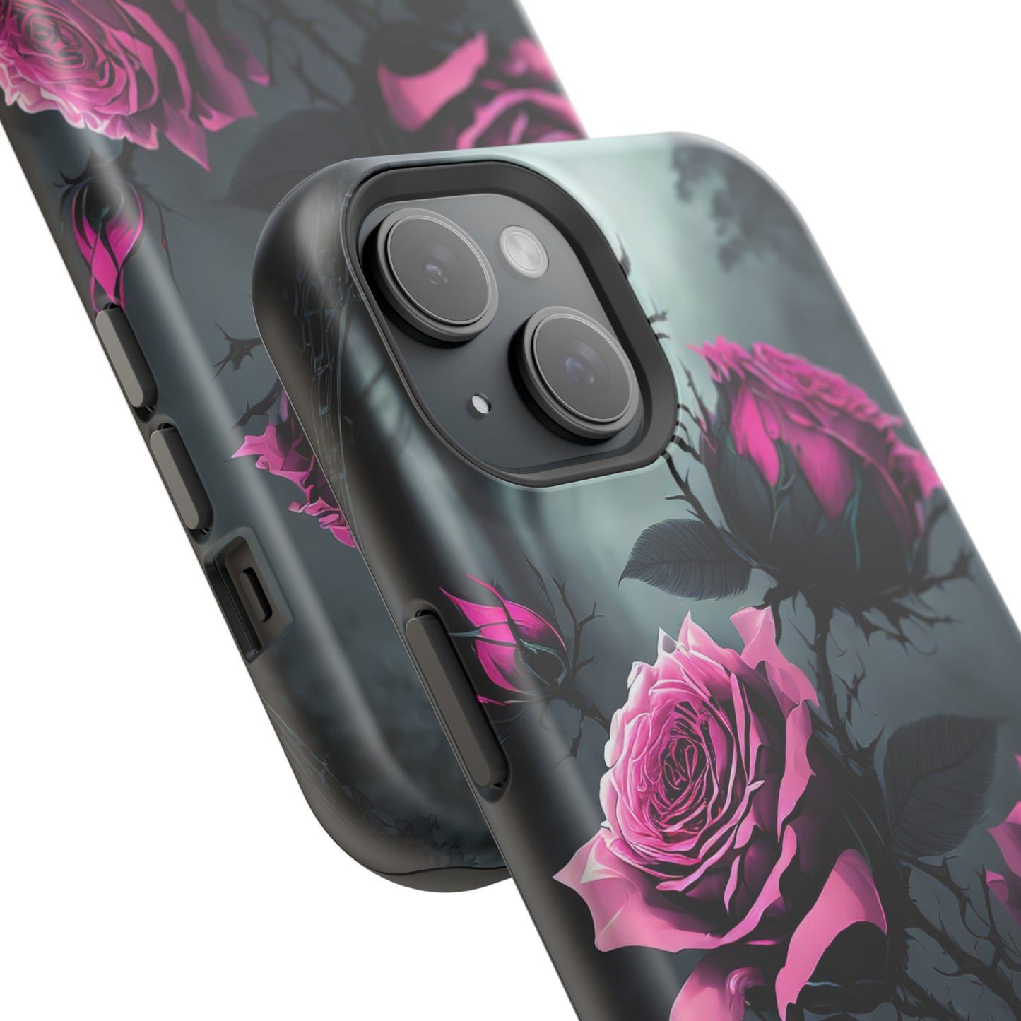 Pink Roses x Thorns Impact-Resistant Cases