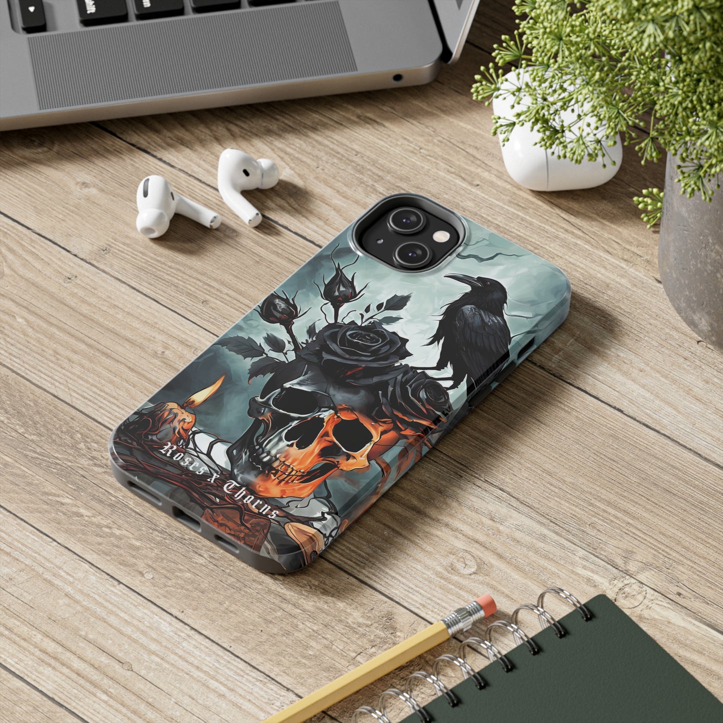 Black Roses x Thorns Tough Phone Cases