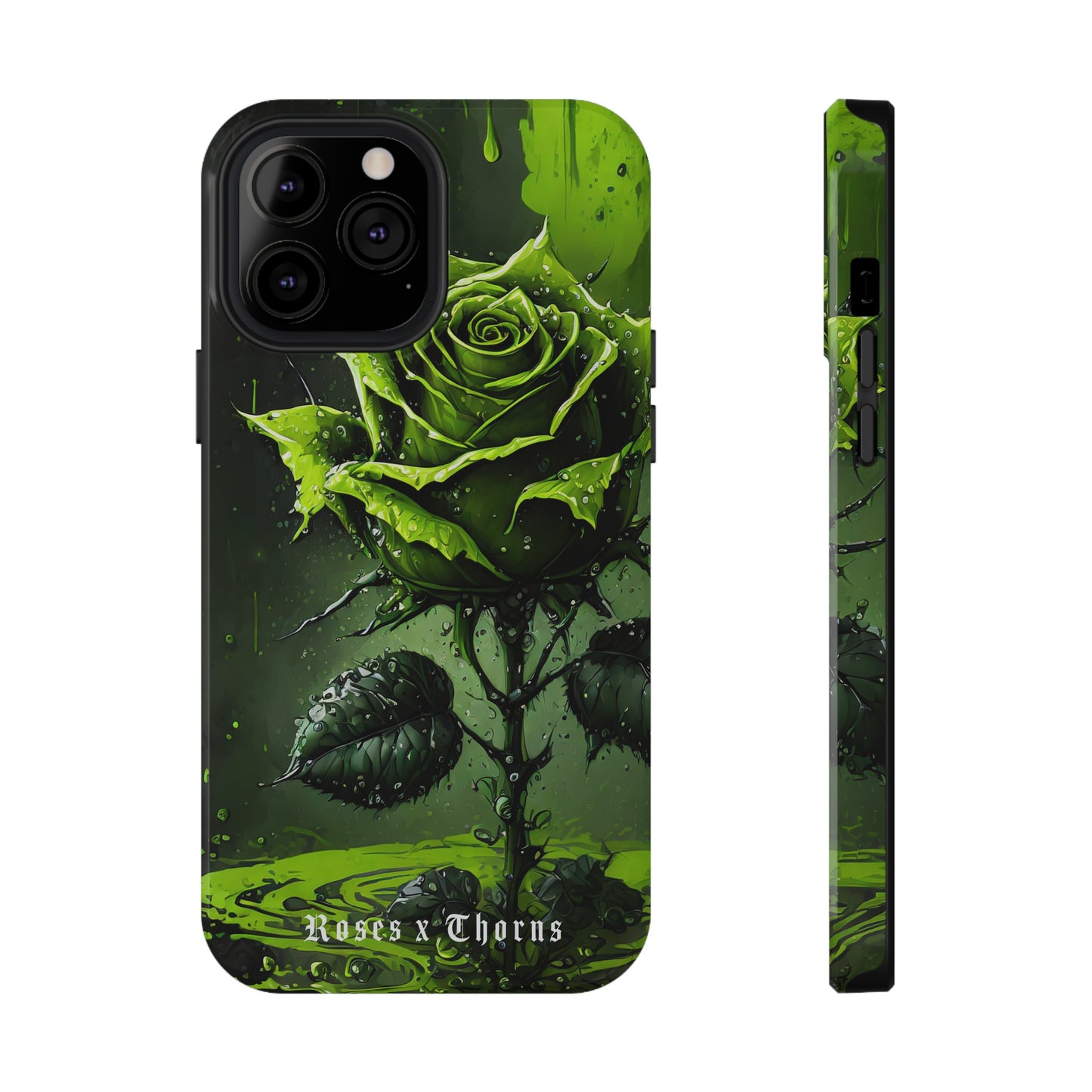 Toxic Roses x Thorns Impact-Resistant Cases