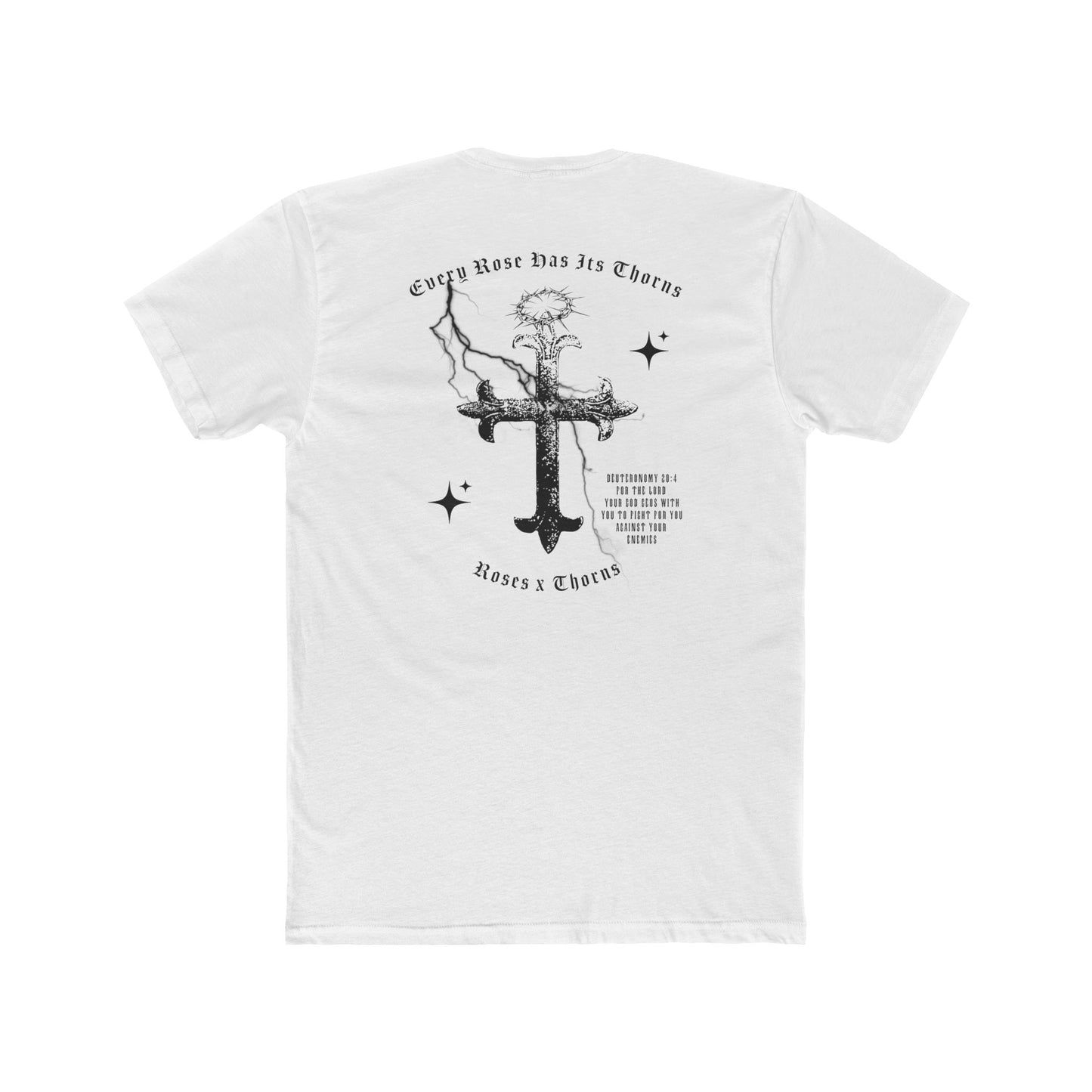 The Cross Roses x Thorns Cotton Crew Tee