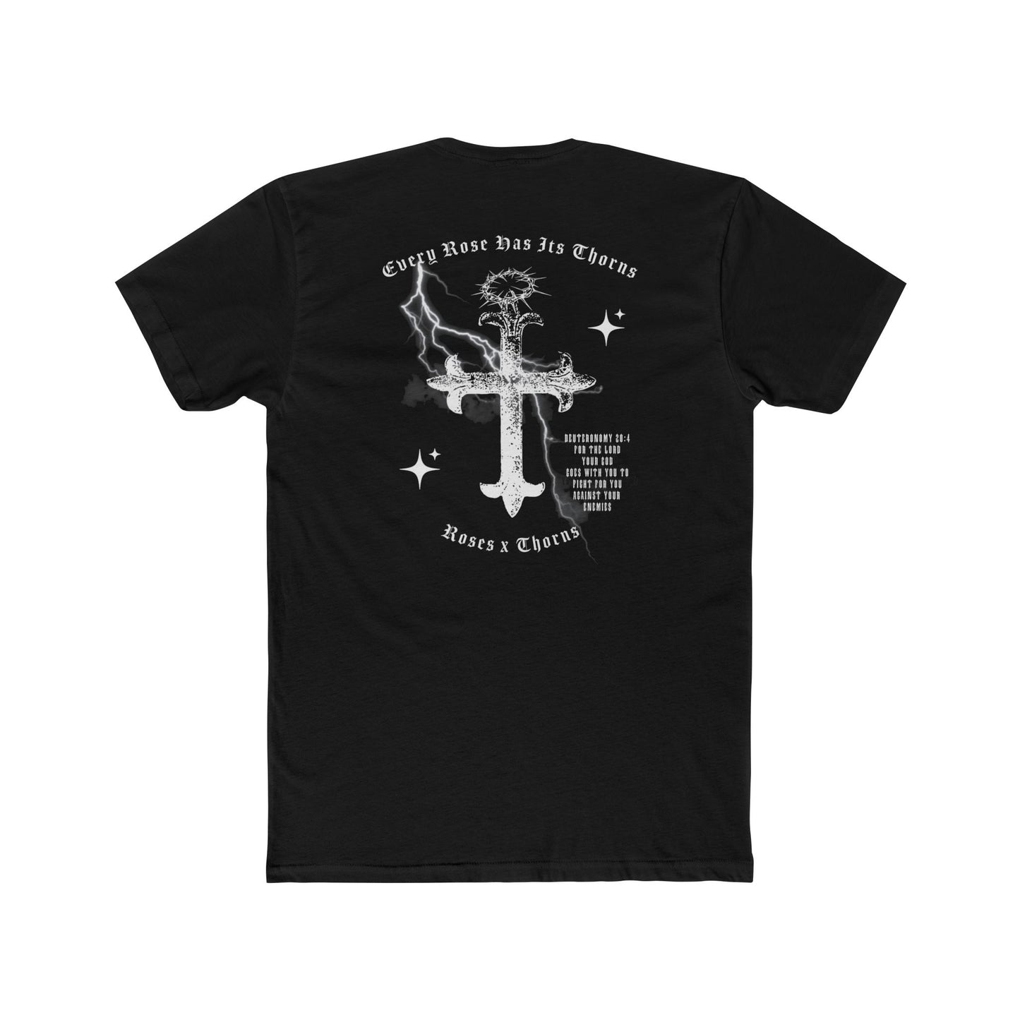 The Cross Roses x Thorns Cotton Crew Tee