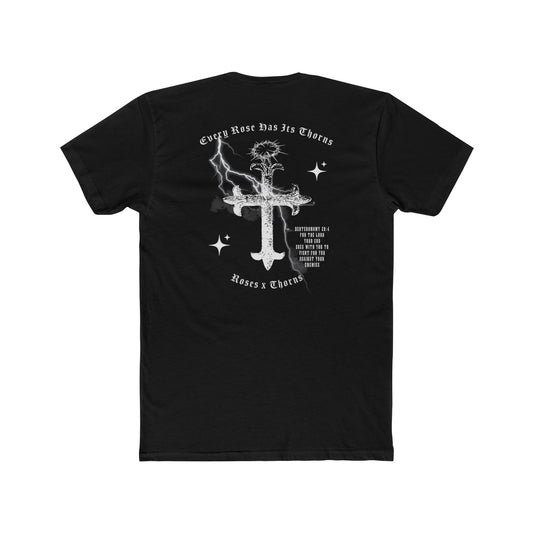 The Cross Roses x Thorns Cotton Crew Tee
