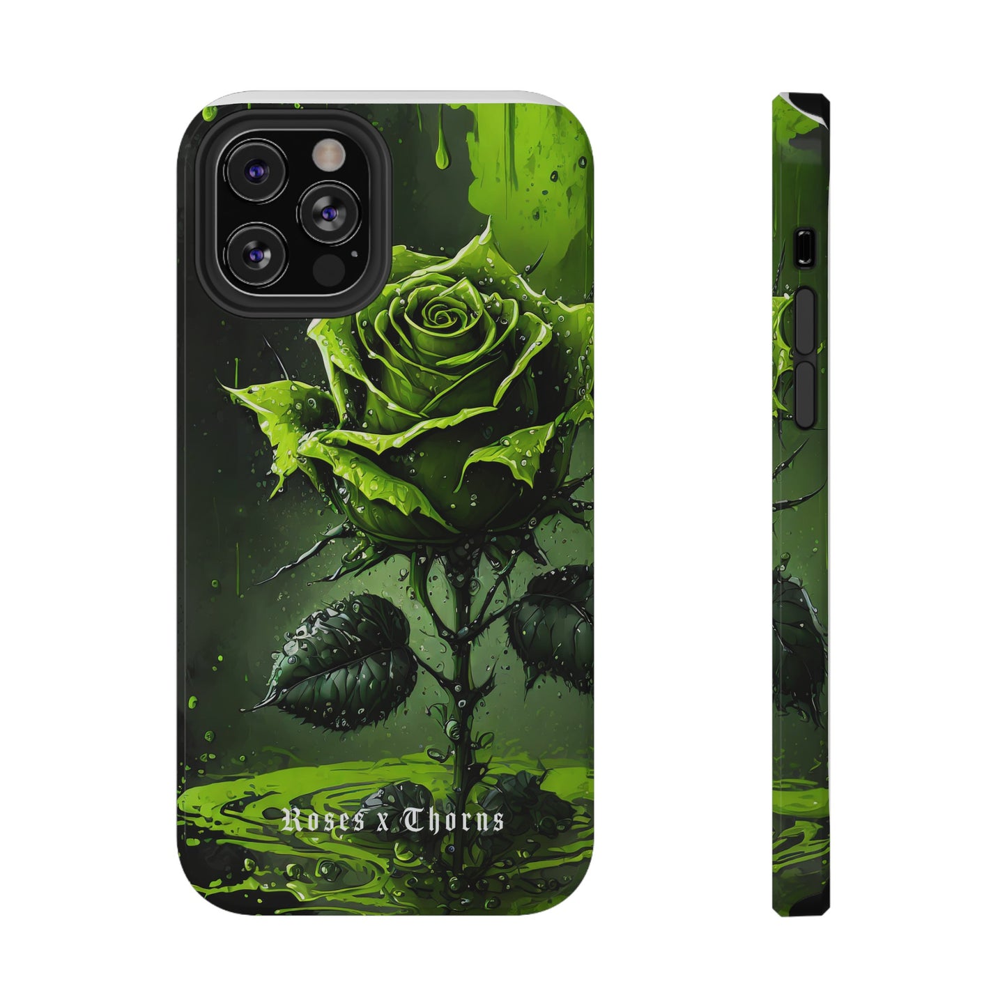 Toxic Roses x Thorns Impact-Resistant Cases