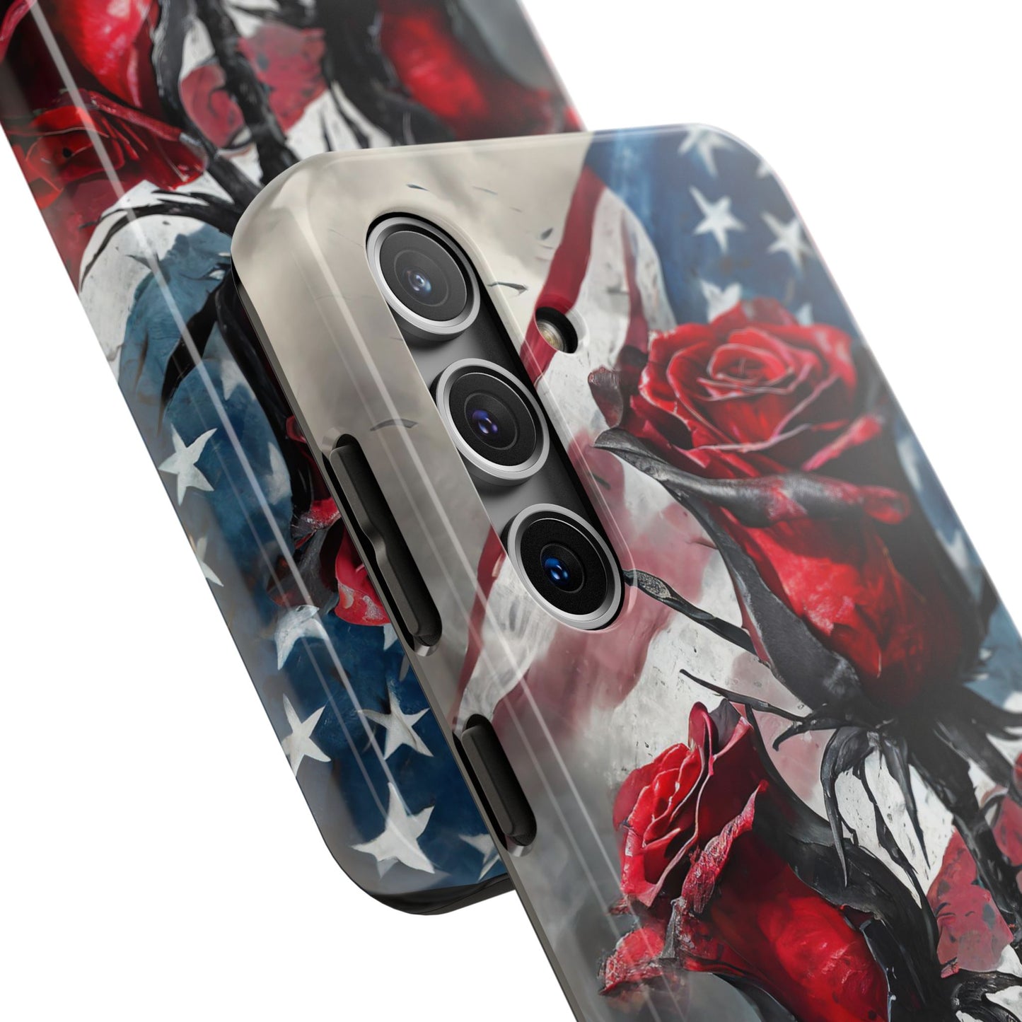 American Red Roses x Thorns Phone Cases