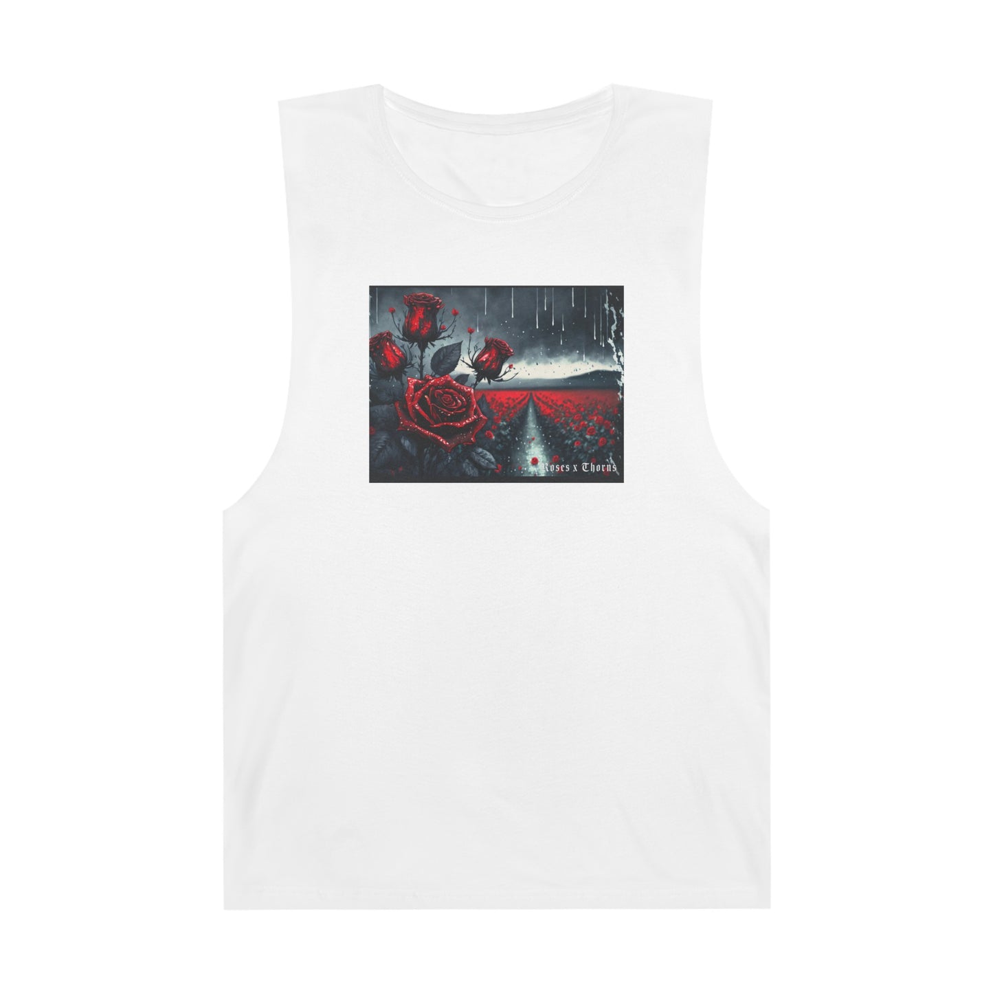 Red Roses Field Roses x Thorns Barnard Tank