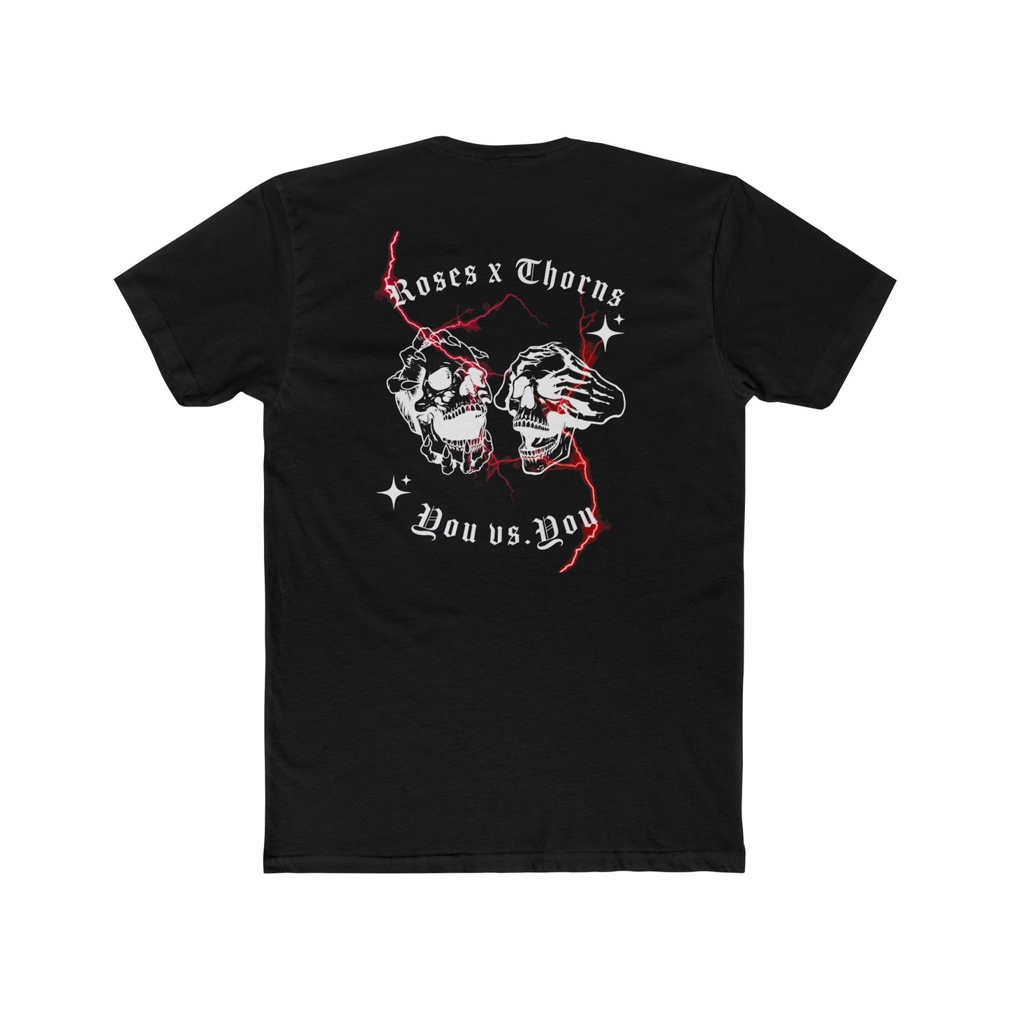 You vs You Roses x Thorns Cotton Crew Tee