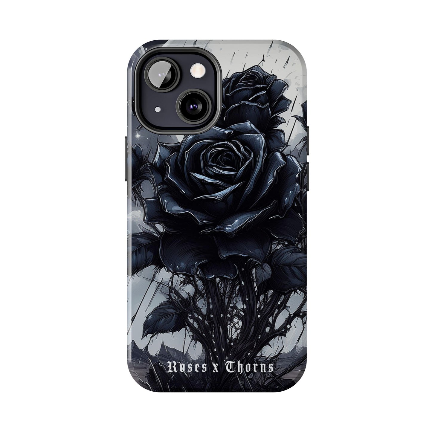 Black Desert Roses x Thorns Phone Cases