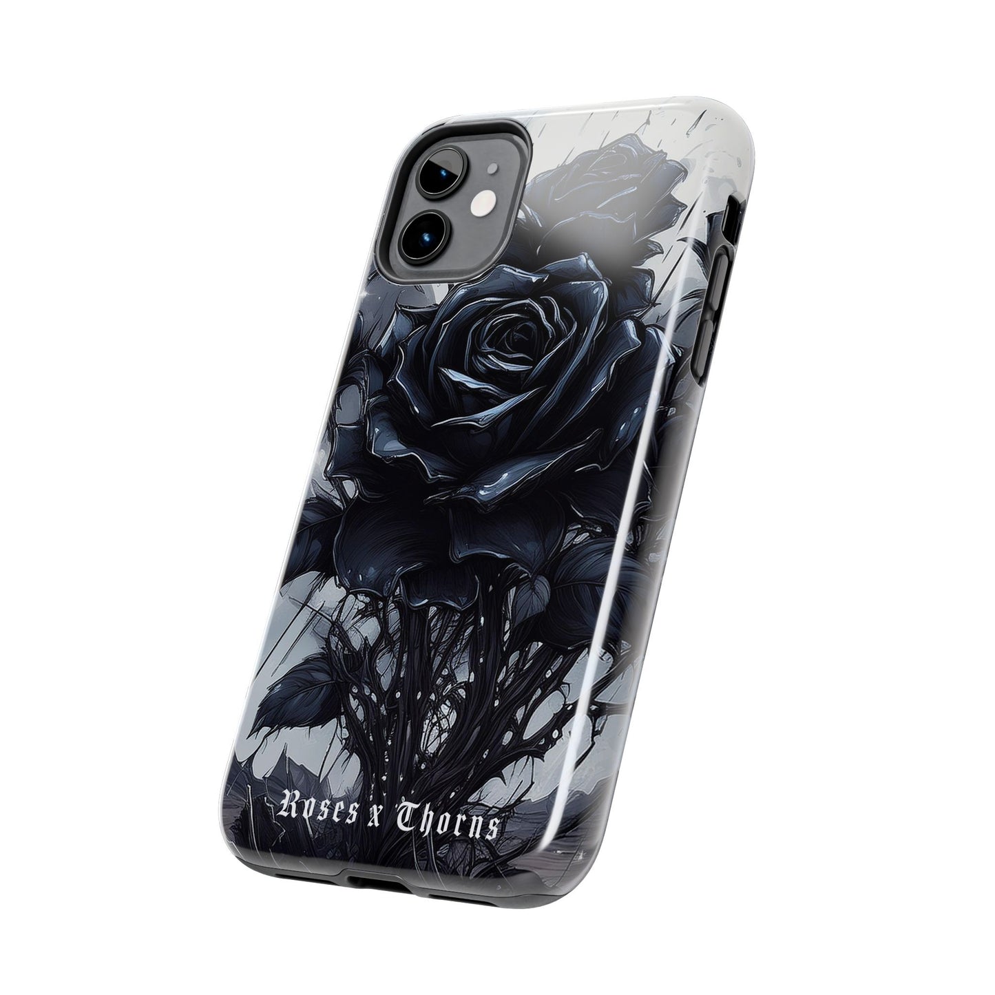 Black Desert Roses x Thorns Phone Cases