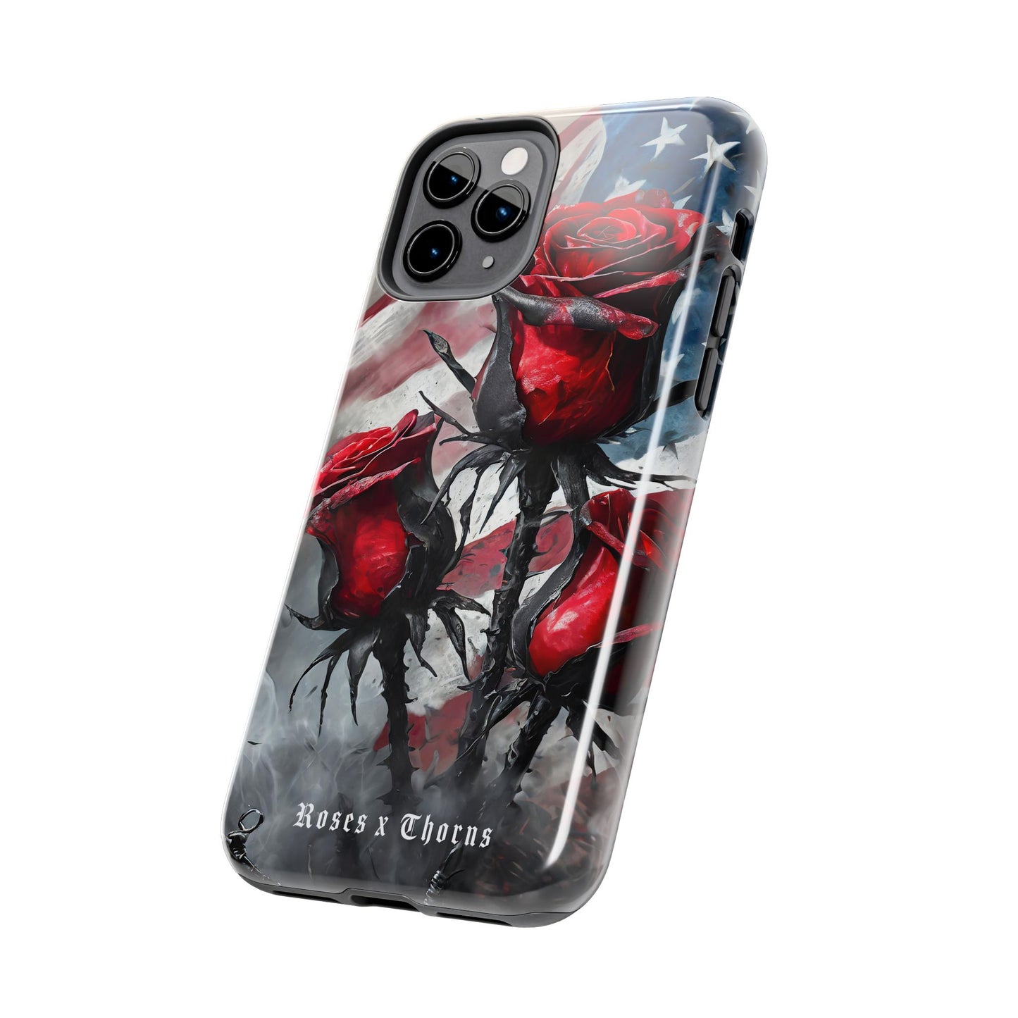 American Red Roses x Thorns Phone Cases