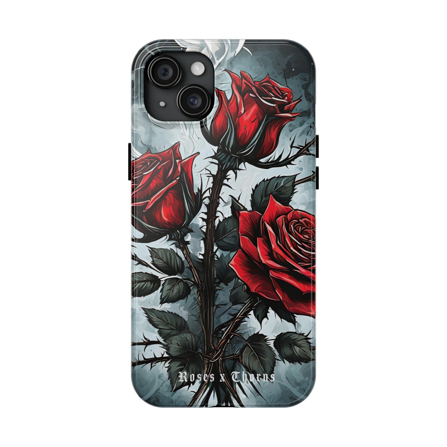 Red Roses x Thorns Tough Phone Cases