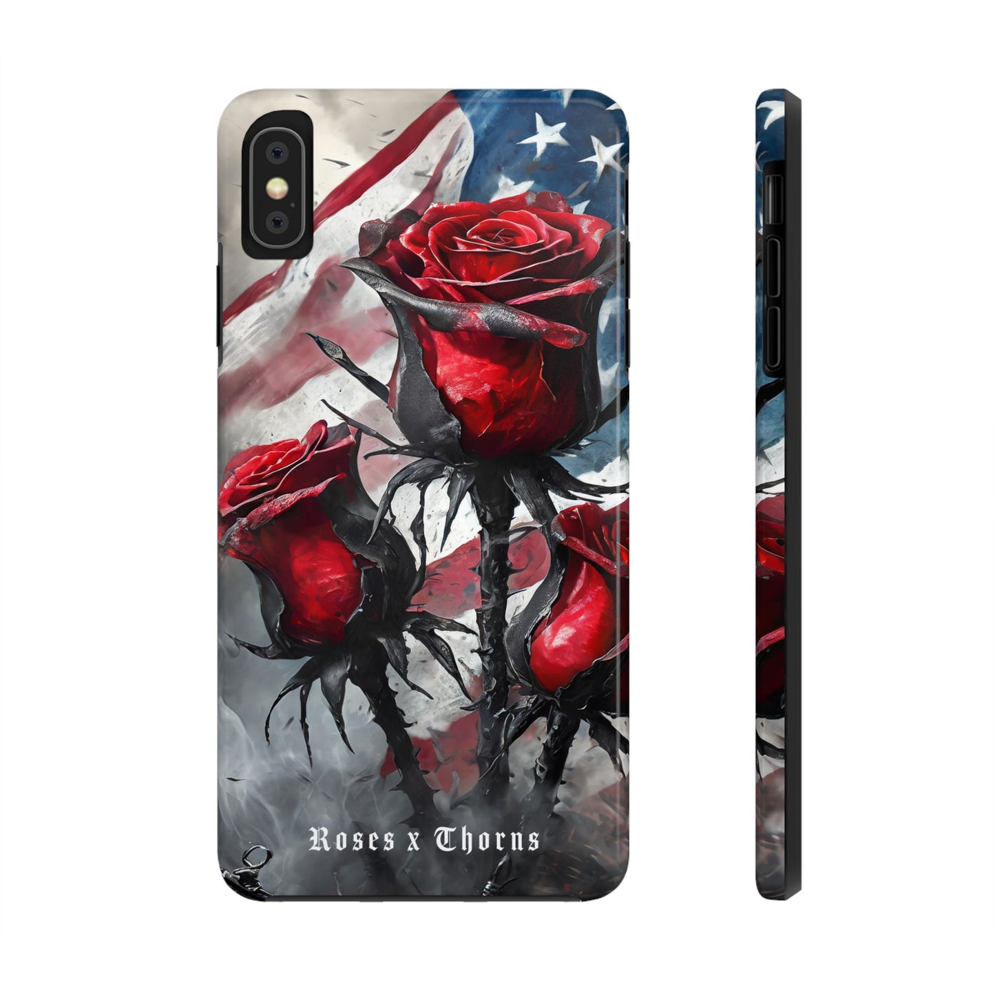 American Red Roses x Thorns Phone Cases