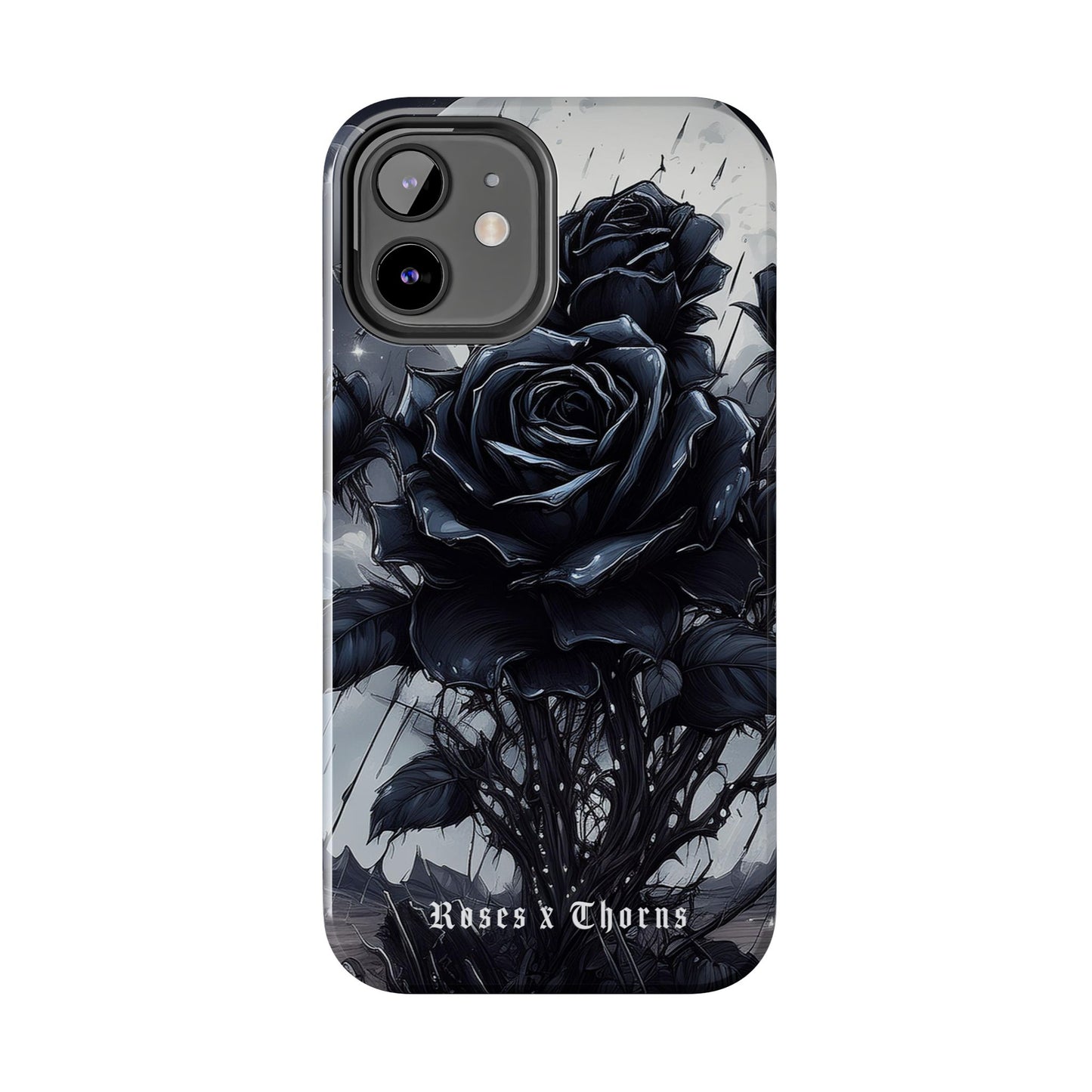 Black Desert Roses x Thorns Phone Cases