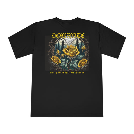 Dominate Yellow Roses x Thorns Crewneck T-Shirt