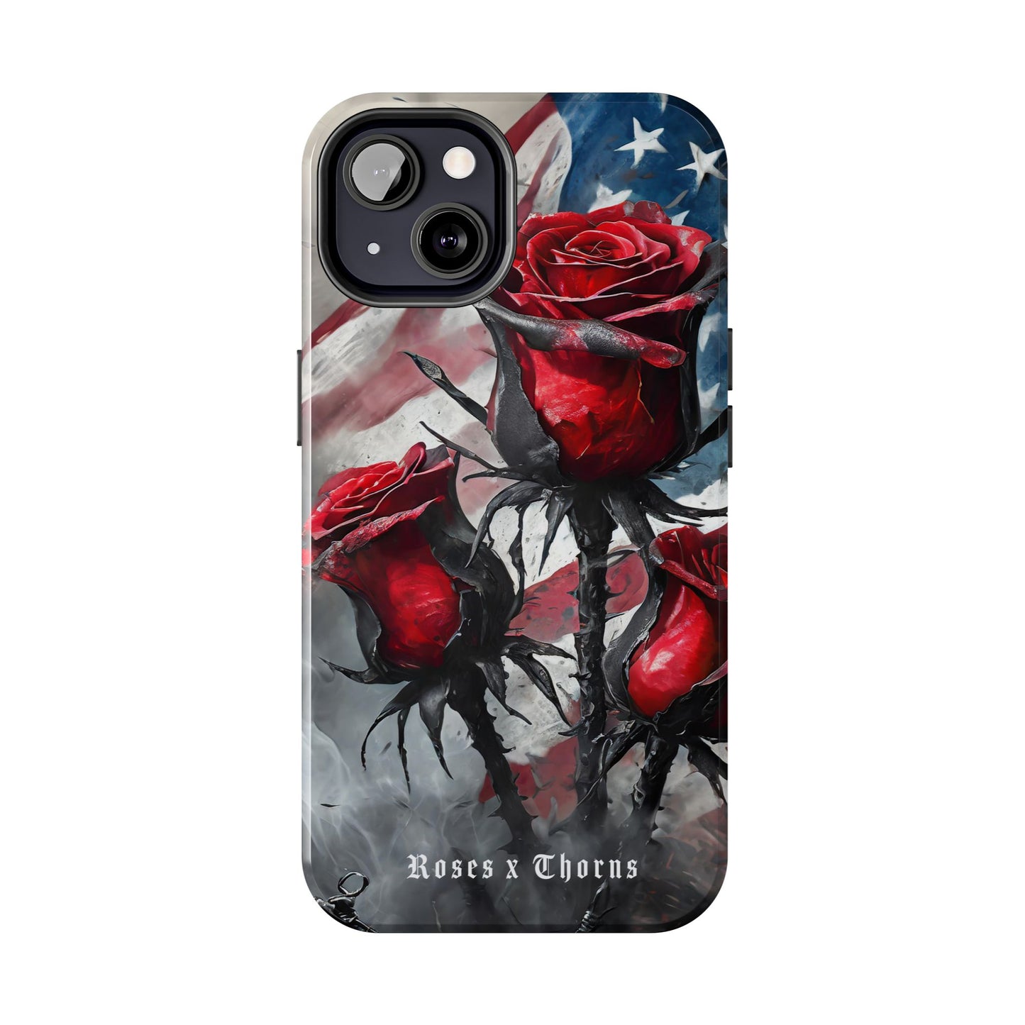 American Red Roses x Thorns Phone Cases