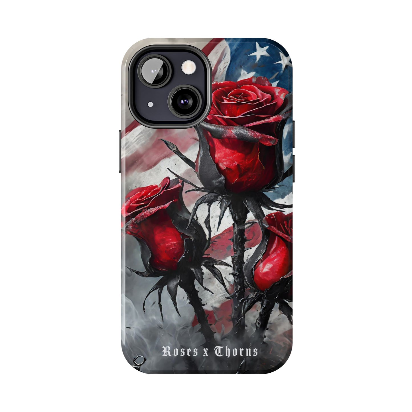 American Red Roses x Thorns Phone Cases