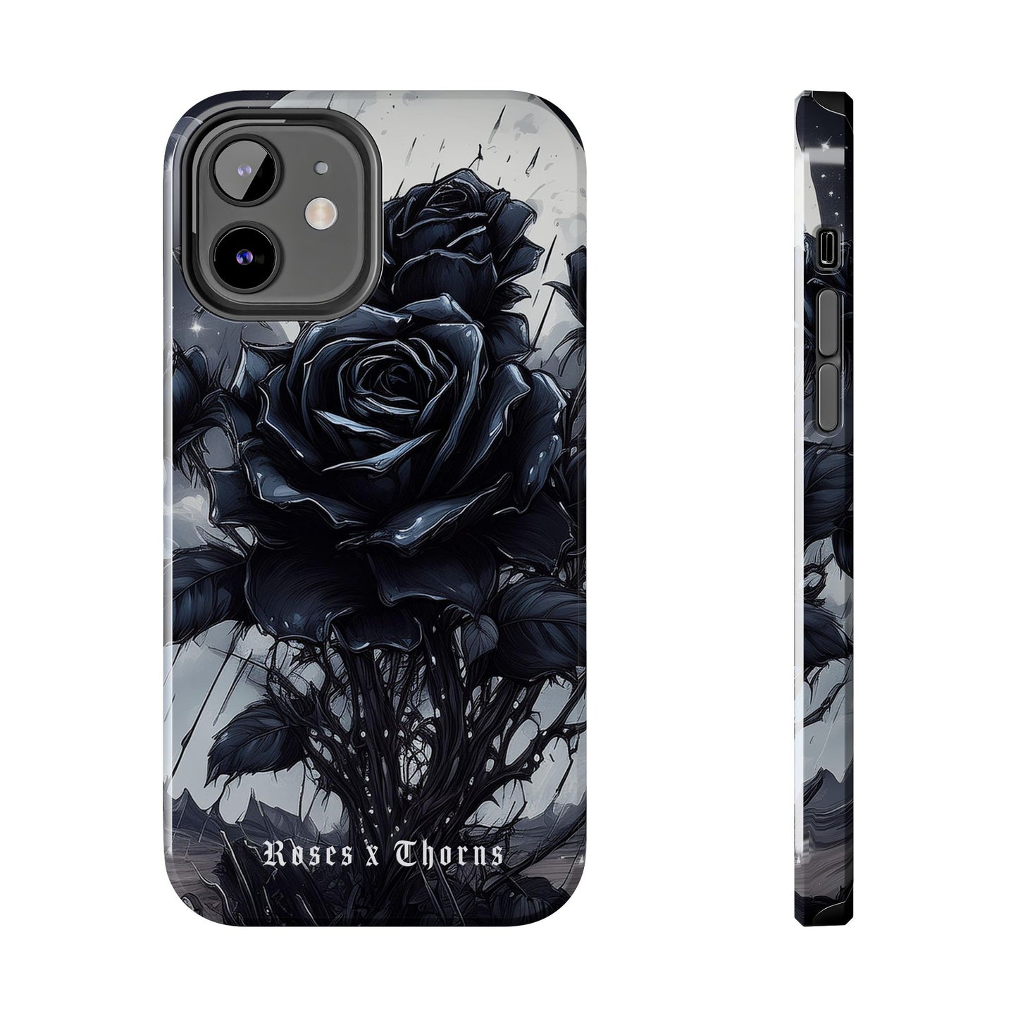 Black Desert Roses x Thorns Phone Cases