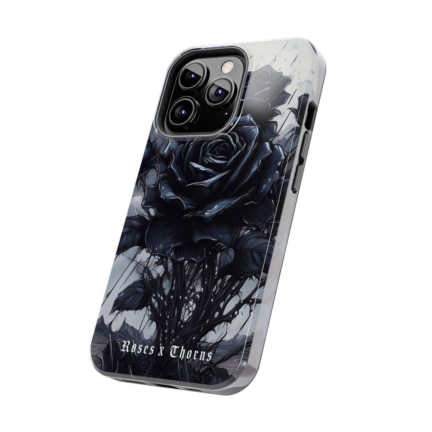 Black Desert Roses x Thorns Phone Cases