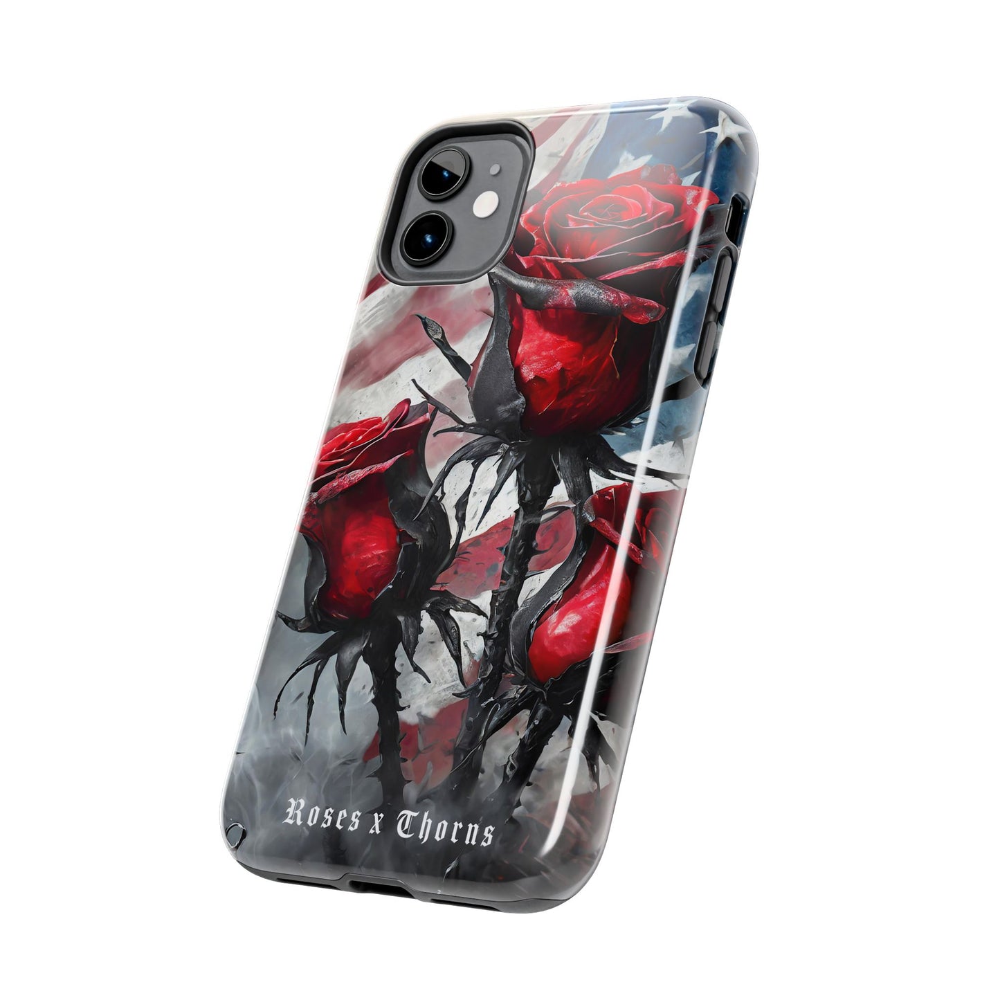 American Red Roses x Thorns Phone Cases