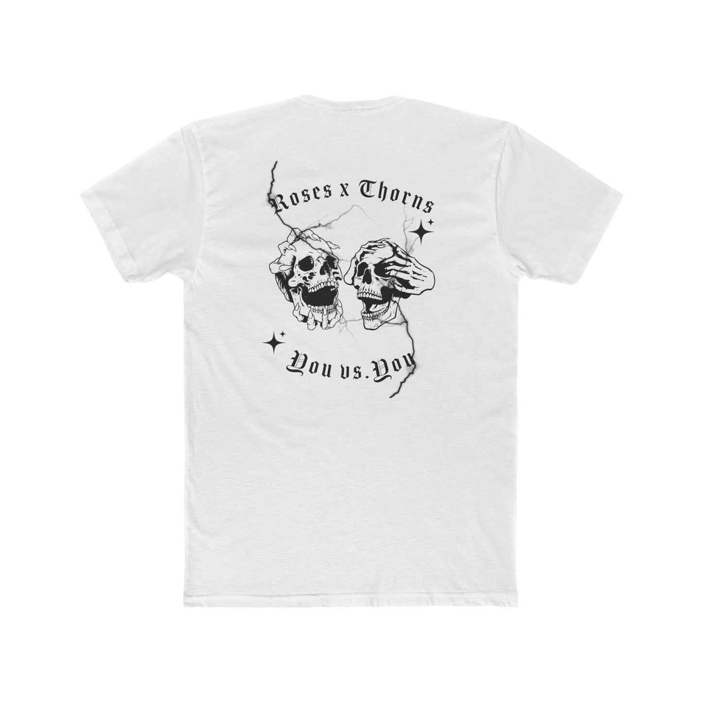 You vs You Roses x Thorns Cotton Crew Tee