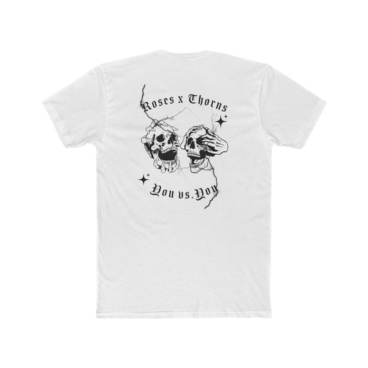 You vs You Roses x Thorns Cotton Crew Tee