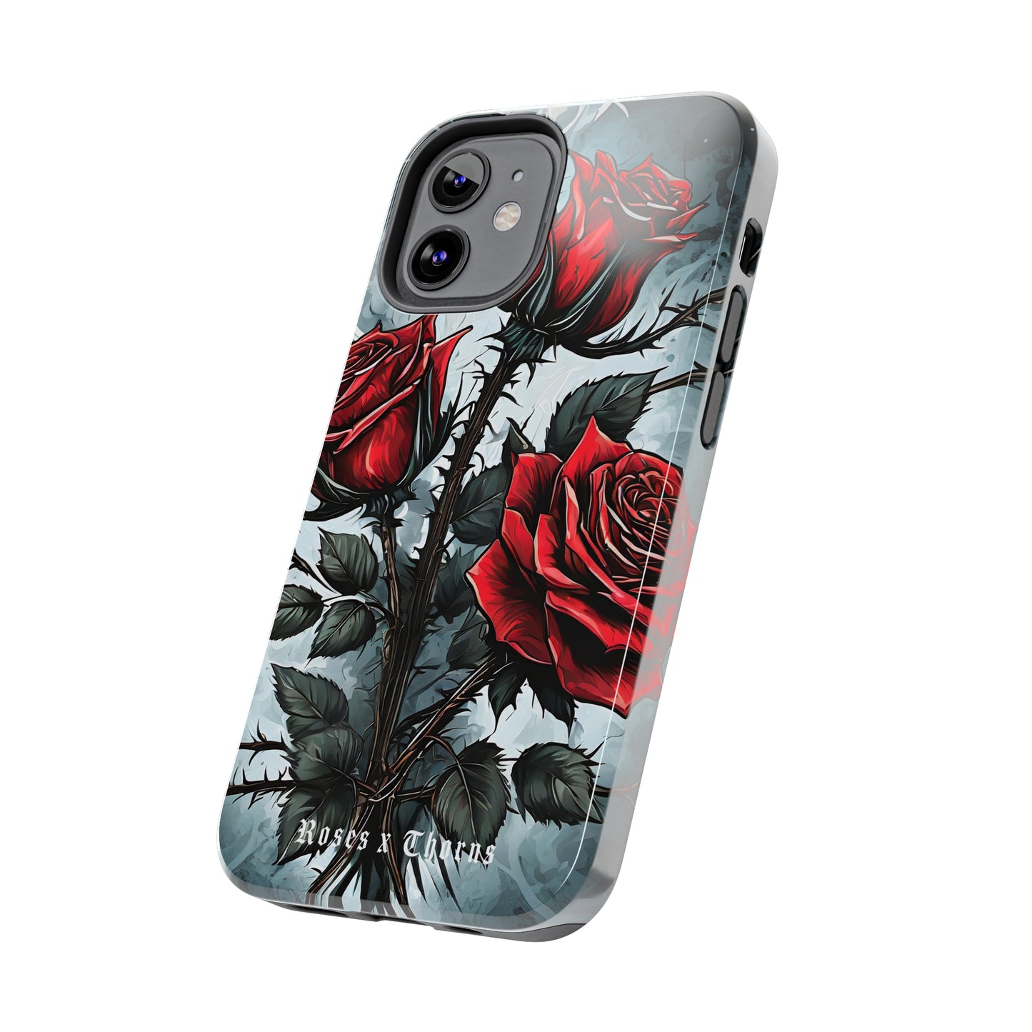 Red Roses x Thorns Tough Phone Cases