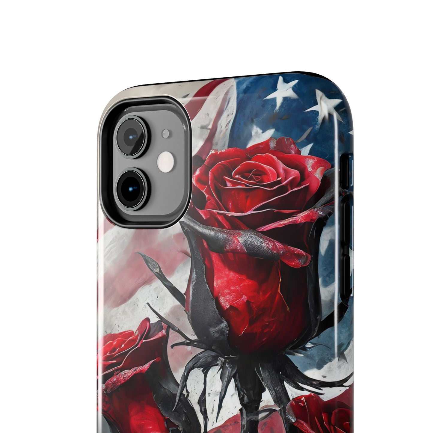 American Red Roses x Thorns Phone Cases