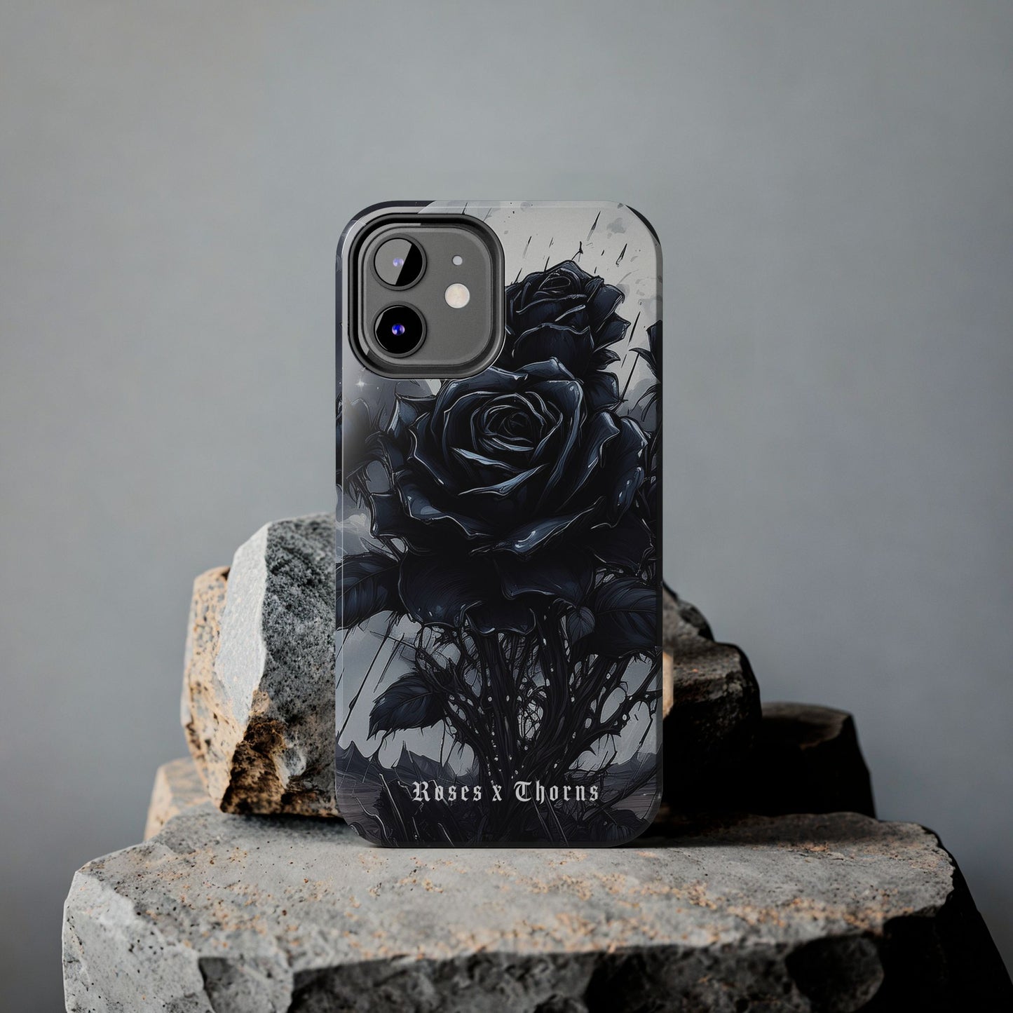 Black Desert Roses x Thorns Phone Cases