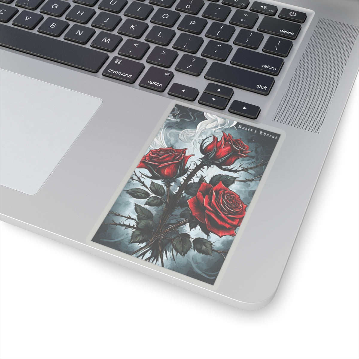 Red Roses and Smoke Stickers