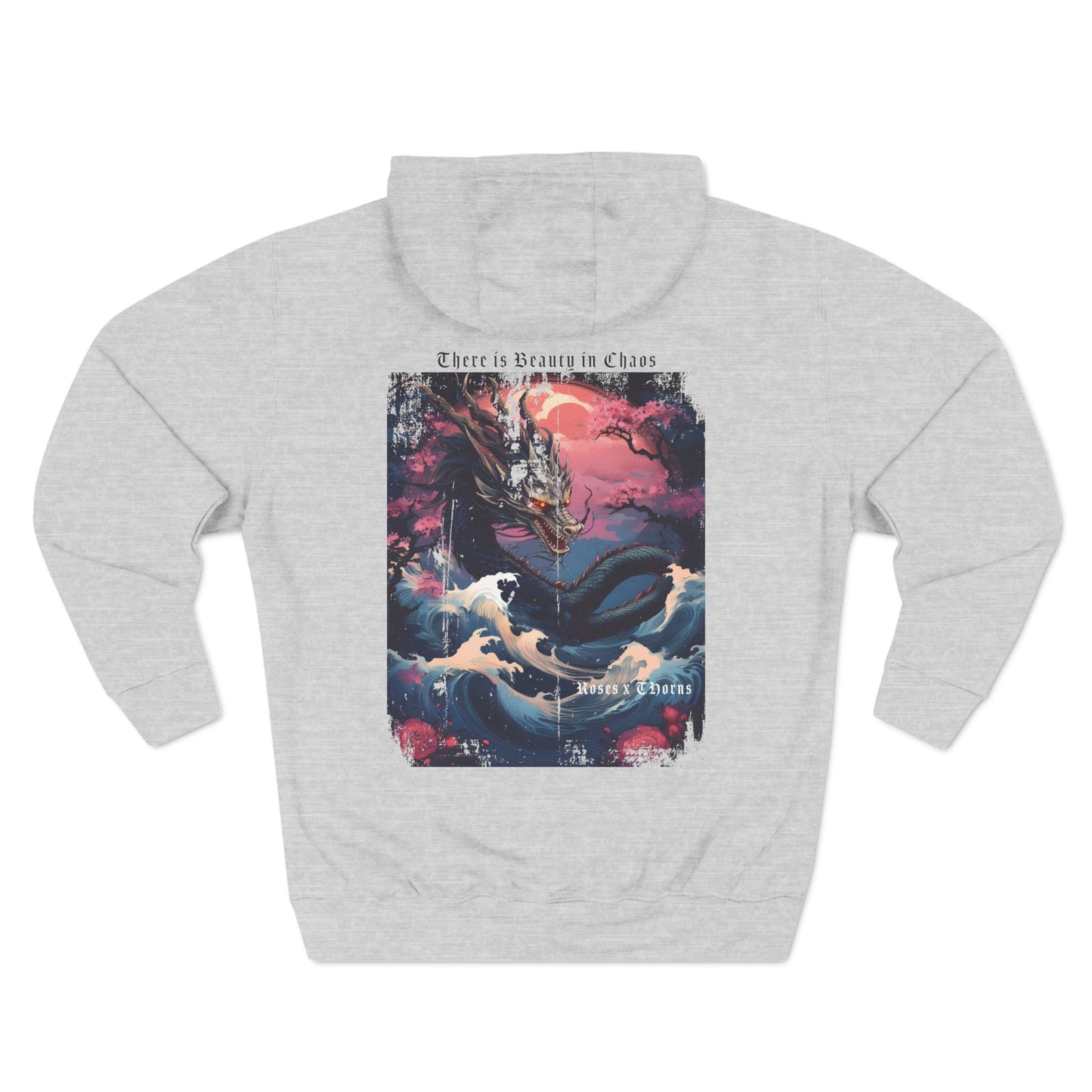 Sea Dragon Roses x Thorns Fleece Hoodie