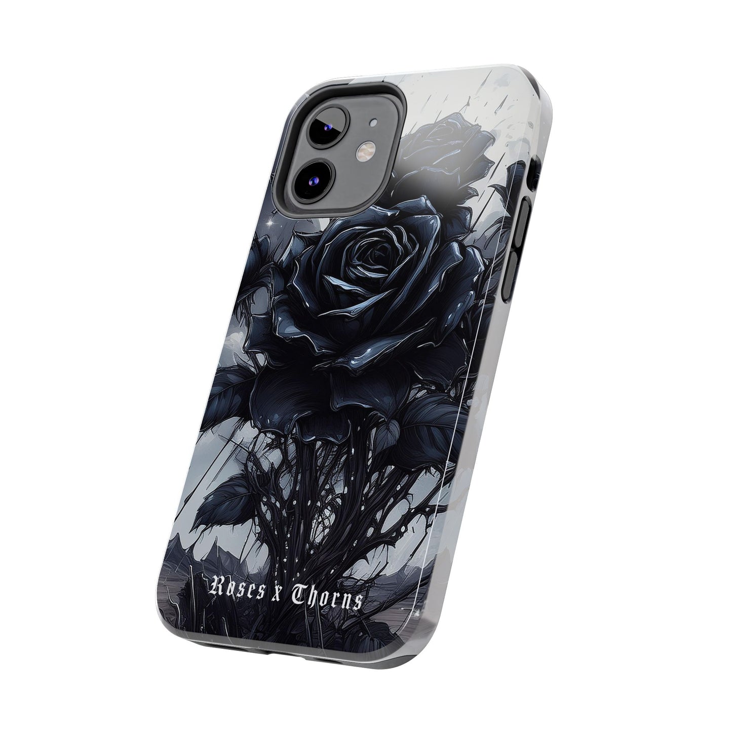 Black Desert Roses x Thorns Phone Cases